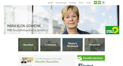 Desktop Screenshot of klein-schmeink.de